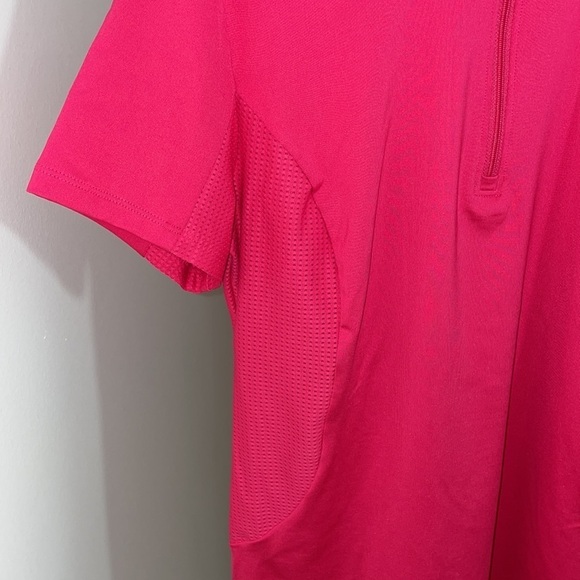 New Fila Sport Women's Quarter Zip Front Golf Polo Size Small - Picture 3 of 11